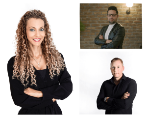 סינקו, ימית הרוניאן; בתמונה - שלומי כהן, מנכ''ל סינקו, ציפי וינר, סמנכ''לית תחום התחדשות עירונית, עמרם אברהם ונועם גרייף, מנכ''ל עמרם אברהם