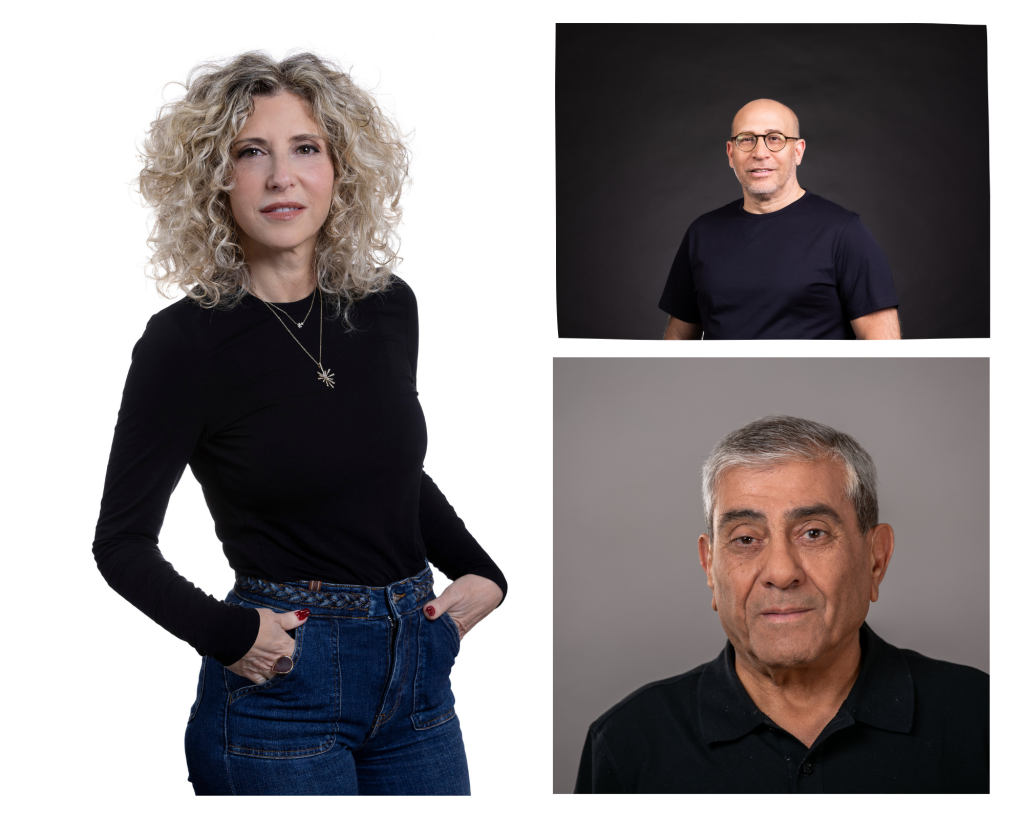 דרור סיתהכל, עוזי אברהם והגר בדר; בתמונה - יגאל דמרי, בעלים ומנכל י.ח דמרי, טלי ריצ'מן, מנכ''לית ארכימדס מימון נדל''ן ואייל לפידות, יו''ר ארכימדס