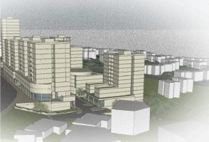 האדריכלית ענבל פלד; בתמונה- תוכנית נוה יעקב בירושלים