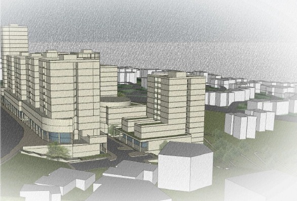 האדריכלית ענבל פלד; בתמונה- תוכנית נוה יעקב בירושלים