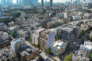 סטודיו evolve media; בתמונה - פרויקט סוטין 4 בתל אביב של אופק החזקות התחדשות עירונית