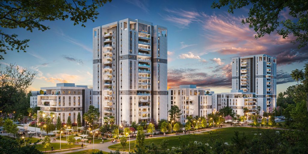 אלמוגים_מבואות חיפה_קרדיט_Zeituni- 3D Architectural Visualisation