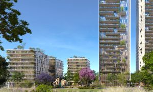 אלכס לובימוב; בתמונה - אקרו מתחם דרור