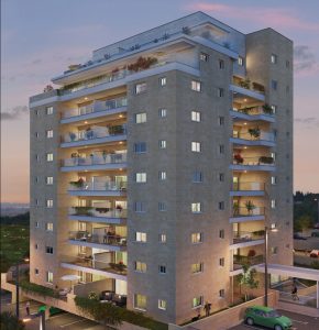 סטודיו VIEW POINT; בתמונה - בניין פלקס בפרויקט גבעת אלונים של שרביב