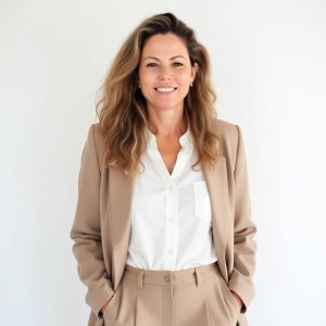 דרור גיל; בתמונה - טלי שרמן אדריכלית חברה אשלי-לירן