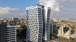 סטודיו סקאיי פרו; בתמונה - מגדל לוינשטין-כלל בבאר שבע