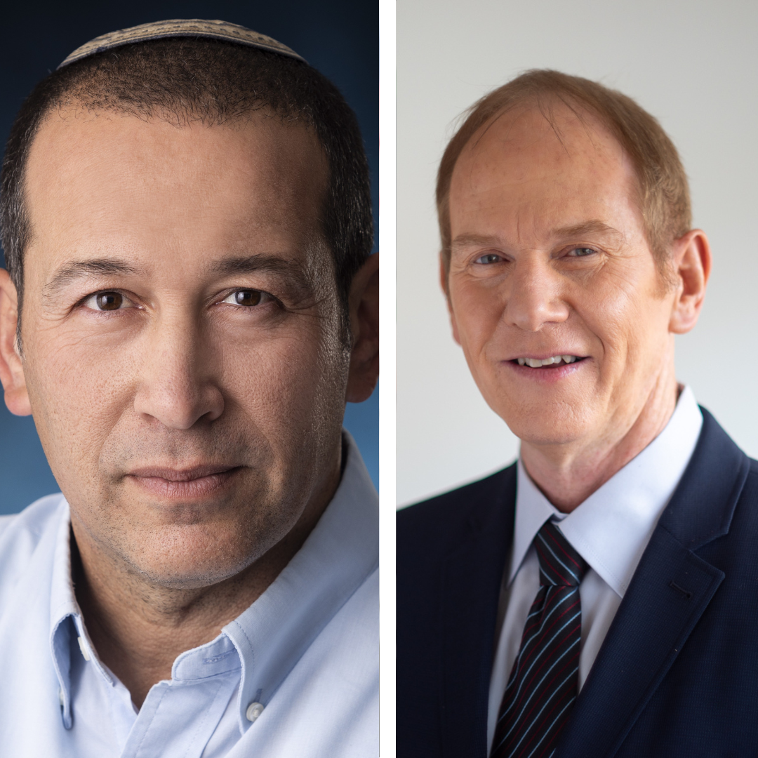 ראובן קידר, סמנכ''ל כספים קרסו ויעקב ניצן, מנכ''ל ושותף החברת רובי קפיטל. קרדיט: ראובן קופצ'ינסקי/צילום פרטי