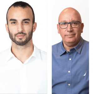 עידן סבח ויח''צ; בתמונה - עוז קטה, מנכ"ל קטה גרופ ודרור מורן, סמנכ"ל כספים בטקה גרופ