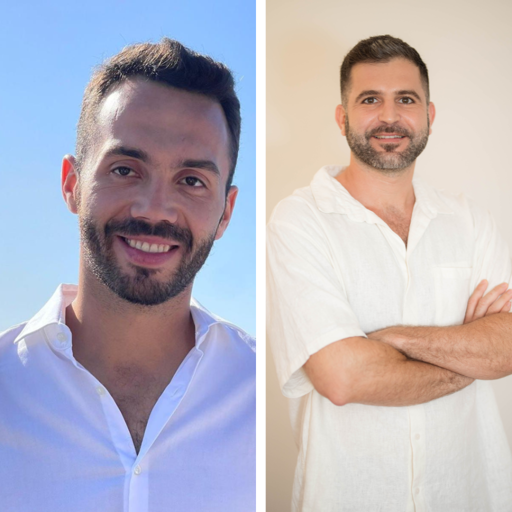 אוהד דיין ואלמוגים; בתמונה: בן בר משיח, סמנכ''ל תכנון אלמוגים התחדשות עירונית ושי זוזל, סמנכ''ל אסטרטגיה ומימון.