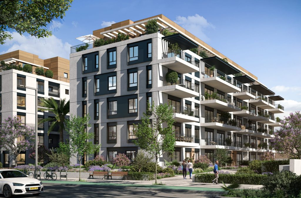 סטודיו: וויופוינט; בתמונה - פרויקט Ramata של מטרופוליס ברחוב רדינג