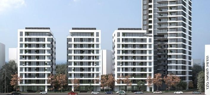 טטרו שחר אדריכלים; בתמונה - פרויקט ההתחדשות של תנופה בעיר בנתניה