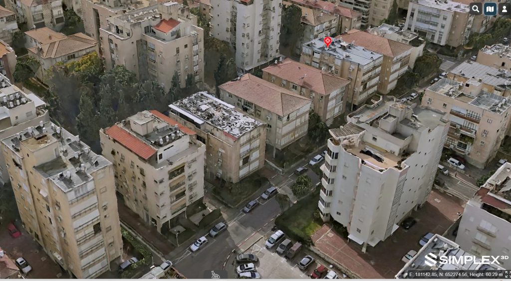 סימפלקס; בתמונה - פרויקט התחדשות עירונית של צרפתי שמעון ברחוב התומר בראשל''צ