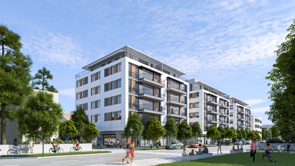 משרד אדריכלים עמרי רון; בתמונה - פרויקט פינוי בינוי של מטרופוליס באוסישקין רמת השרון