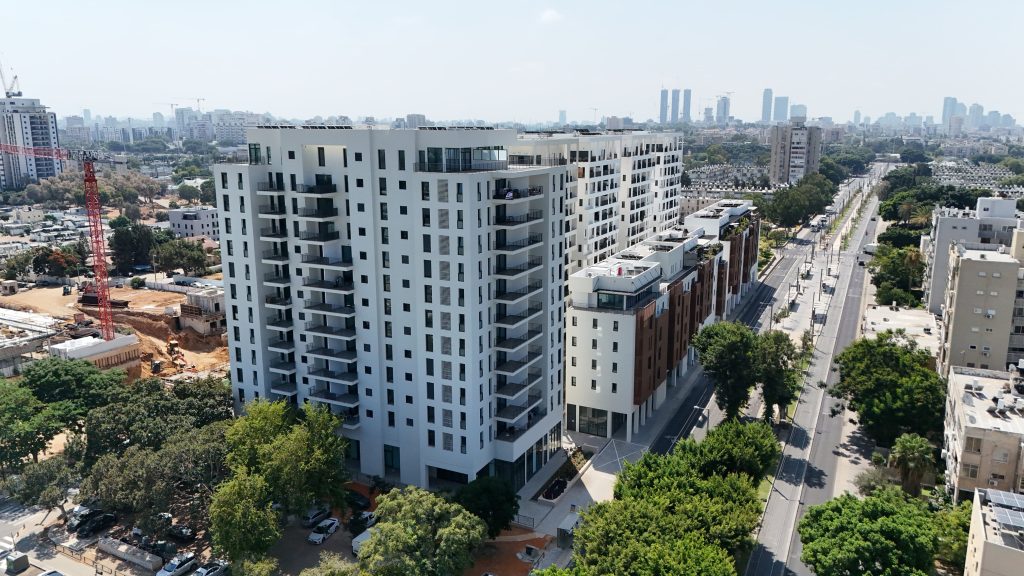 סטודיו ניב מדידות; בתמונה - פרויקט שד' ירושלים יפו