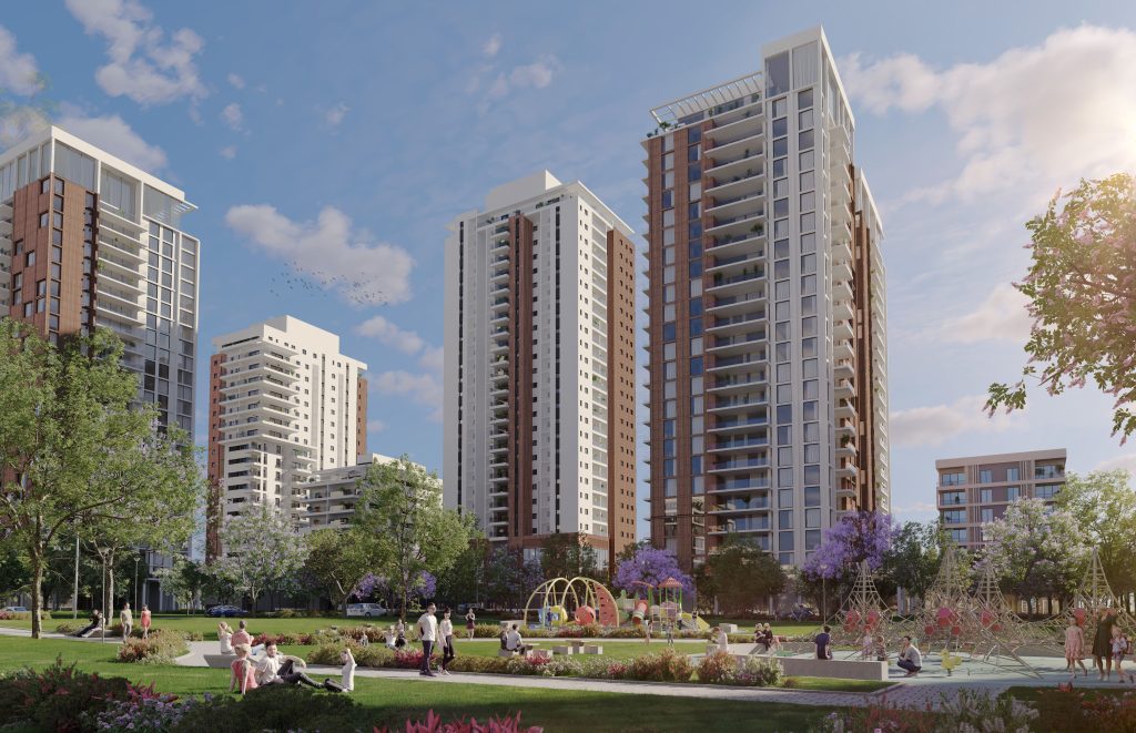 פרויקט שכונת בן גוריון ברמלה, הכשרת הישוב. קרדיט: VIEWPOINT