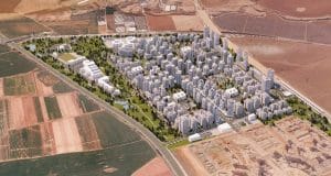 הדמיות לקרית גת-הרחבה צפונית. קרדיט: עומר מסלר ארמון אדריכלים